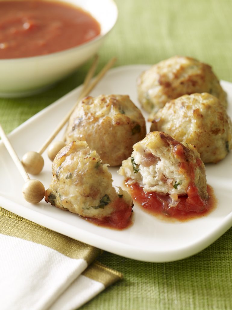 Turkey Prosciutto di Parma Meatballs