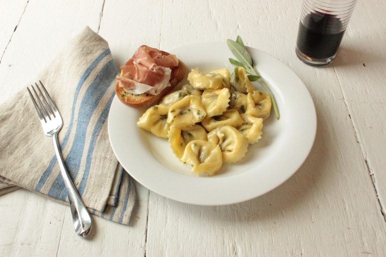 Cappelletti Prosciutto Pasta.JPG