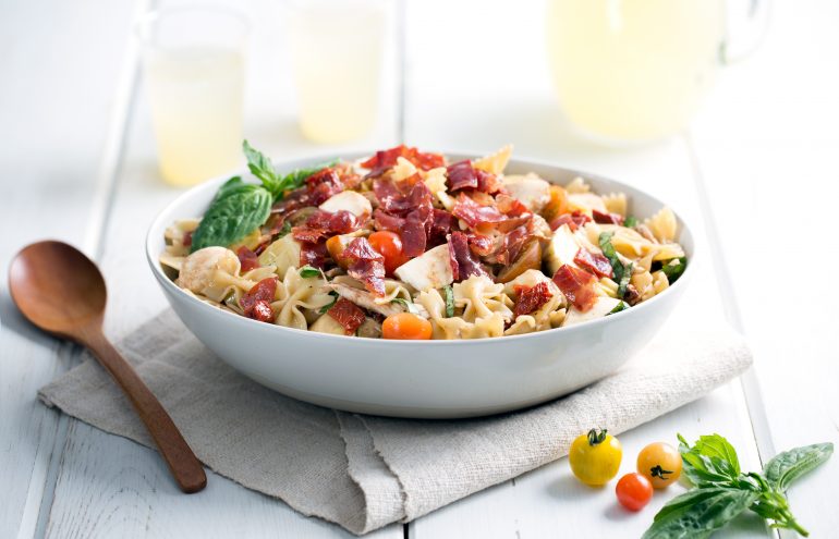 Balsamic Chicken and Prosciutto Pasta Salad - Prosciutto Di Parma