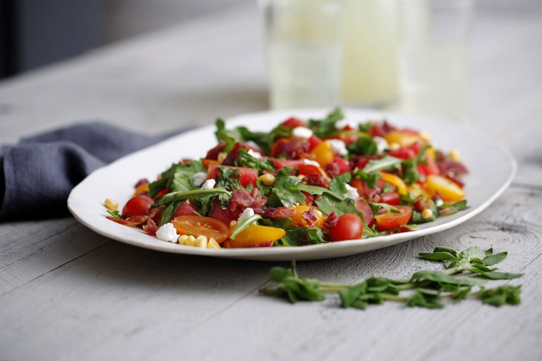 Watermelon and Prosciutto Salad